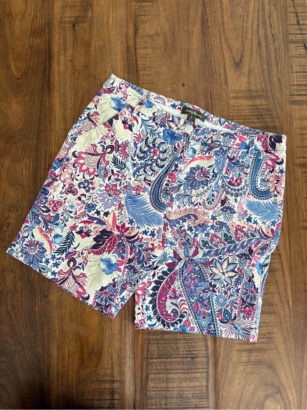 Tommy Bahama Paisley Printed Women's Shorts in Multi-Color